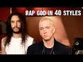 Eminem - Rap God | Performed In 40 Styles | Ten Se...