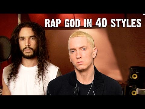 Eminem - Rap God | Performed In 40 Styles | Ten Second Songs