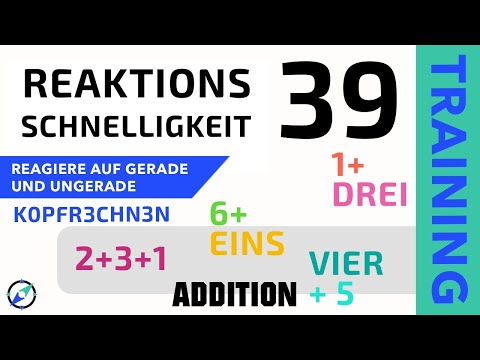 Reaktionstraining 39 - Kopfrechnen Addition