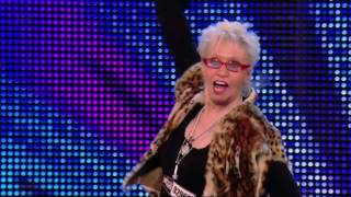 KISS MY ASS BABY   Britain's Got Talent 2013   Kelly Fox Cowell kisses Amanda's bottom