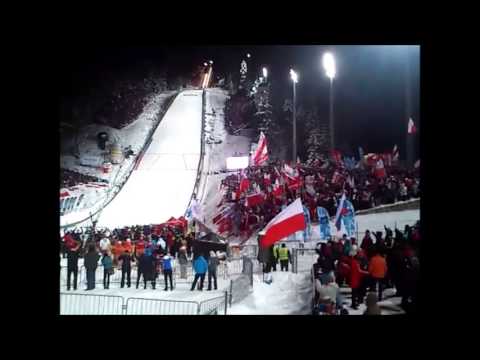 Crowd Supporters feat. Ski Jumping Fans In Zakopane 2013 - Rollercoaster (animation)
