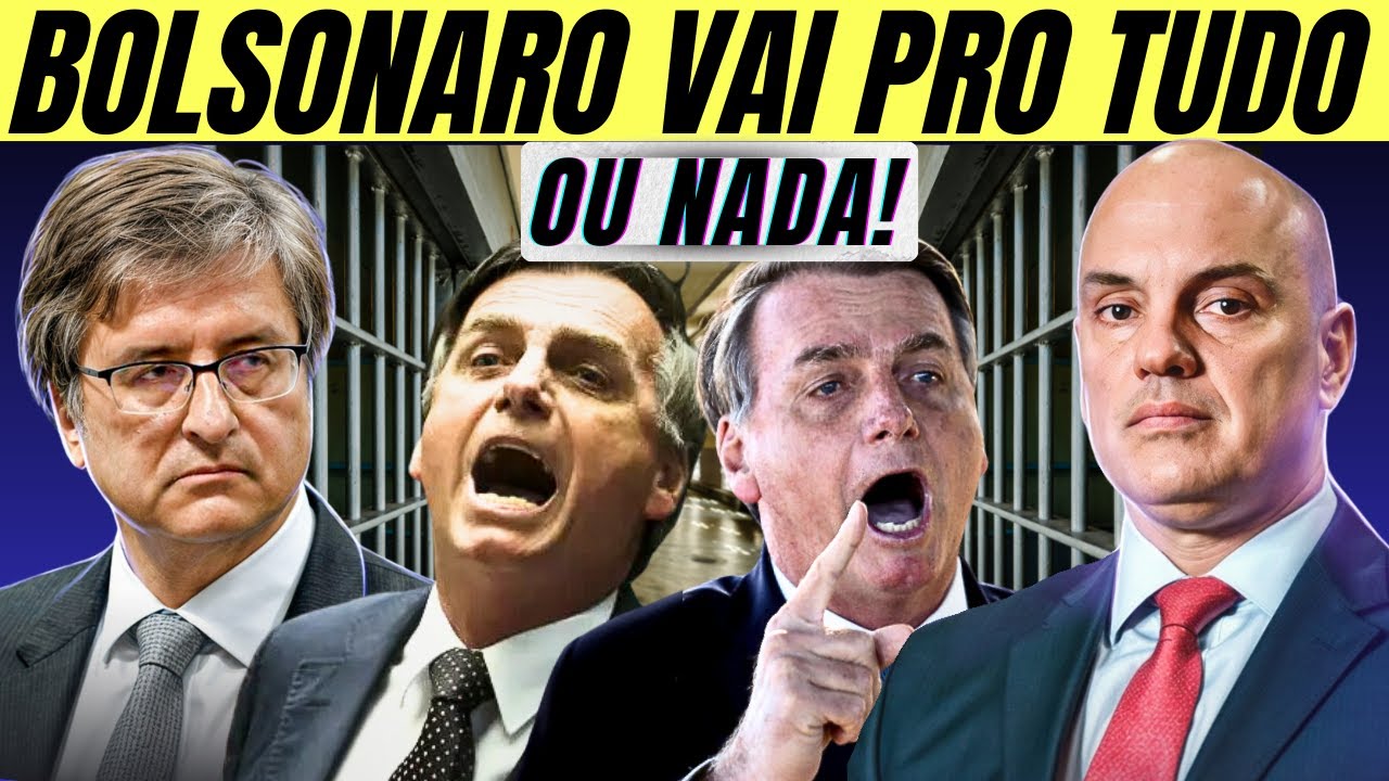 [AO VIVO] BOLSONARO DESAFIA A PGR & O STF: TIRO NO PÉ? AGONIA & DESESPERO!