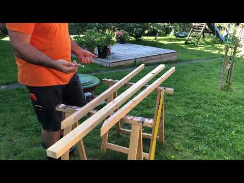 Geniale Staffelei für Zielscheibe Pfeil Bogen günstig für 12,-€  DIY Während der Corona Zeit