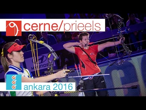 Sarah PRIEELS v Toja CERNE – Compound Women's Bronze Final | Ankara 2016