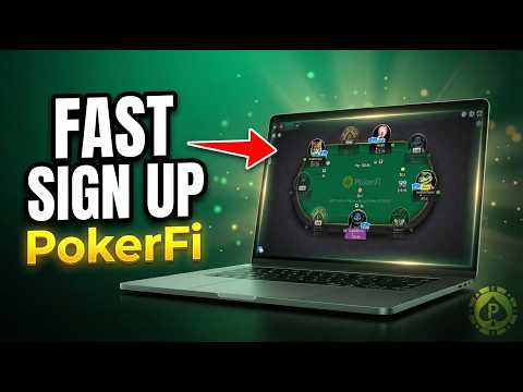 Video tutorial: How to create account on PokerFi (Desktop version)