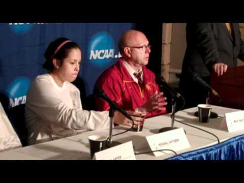 USC Women's Volleyball - Stanford Press Conference - 12-11-10