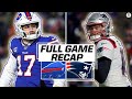 Bills vs Patriots: Josh Allen Lights Up Patriots for 5 TDs & Bills Advance [NFL Wild Card Recap]