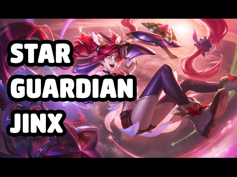 STAR GUARDIAN JINX SKIN SPOTLIGHT - LEAGUE OF LEGENDS
