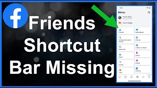 How To Fix Facebook Friends Shortcut Bar Missing