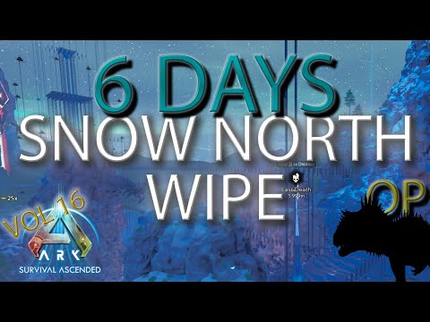 WIPING SNOW NORTH | Triangle Gang | VOL. 16 | ARK SA: Small Tribes