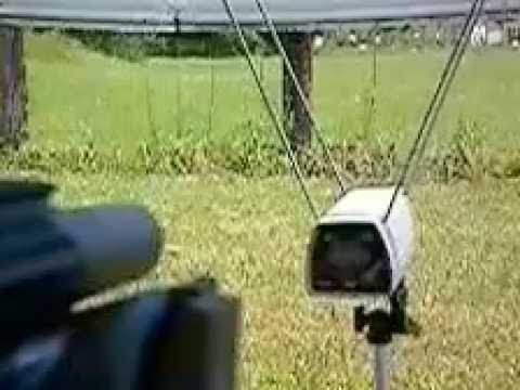 Slow Motion AR15 SBR 300BLK shooting subsonic