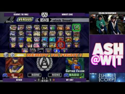 Metroid (Ike) vs ORLY (Falcon) - ASH@WIT Finale PM Winner's Semis