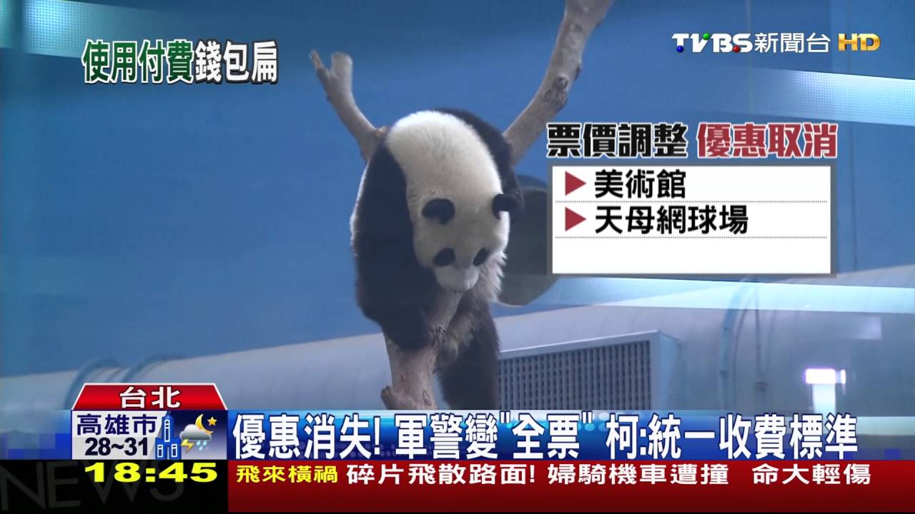 砍小確幸!北市8場館沒優惠 學生票有限制