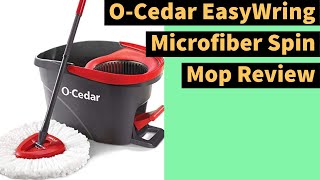 O-Cedar EasyWring Microfiber Spin Mop Review | Kitcheniest