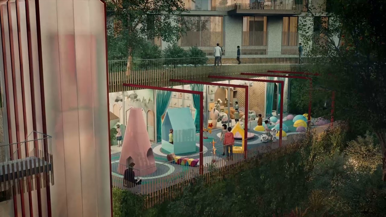 El impactante vídeo del futuro Barrio do Cura y sus espacios públicos