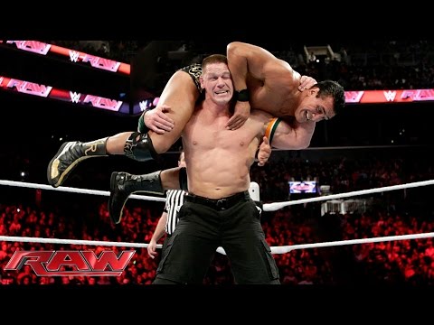 John Cena vs. Alberto Del Rio – United States Championtitel Match: Raw – 28. Dezember 2015