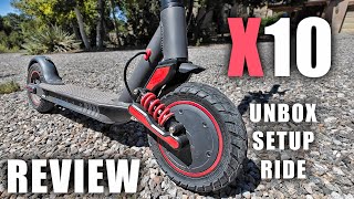 Most Affordable Front Suspension E-Scooter? JCSD X10 Full Review - Pros & Cons