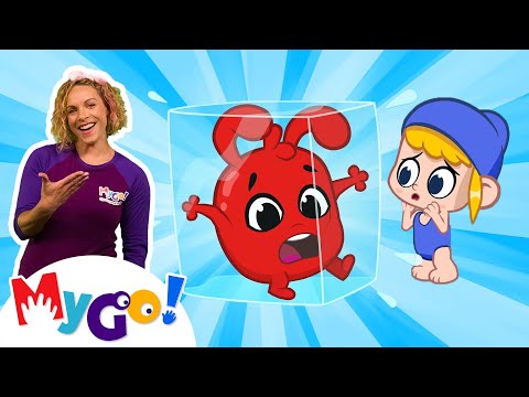 Frozen Morphle | MyGo! Sign Language For Kids | Morphle | ASL