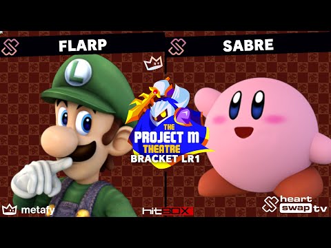 Project M Theatre - Flarp  (Luigi) Vs. Sabre (Kirby) - Bracket LR1