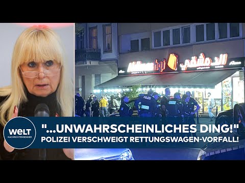 BERLIN-NEUKÖLLN: Nach Messerstecherei - Menschenmenge stoppt Rettungswagen! Polizei schweigt