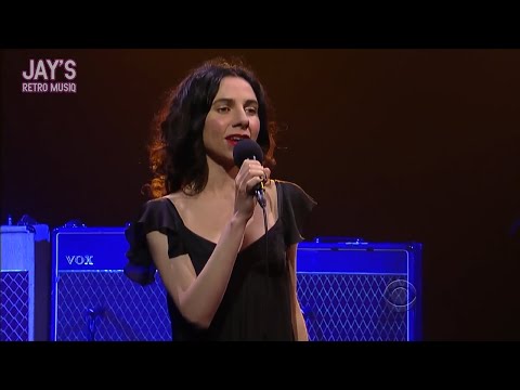 PJ Harvey & John Parish Performs "Black Hearted Love" on The David Letterman Show (June 12, 2009)