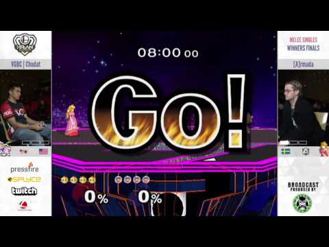 HFLAN - [A]rmada (Peach) Vs. VGBC | Chudat (IC, Fox) - Winners Finals - Melee Singles