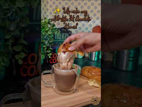 French-style hot chocolate — thick, rich & dreamy 💭 #explore #recipe #youtube #viral  #viralshorts