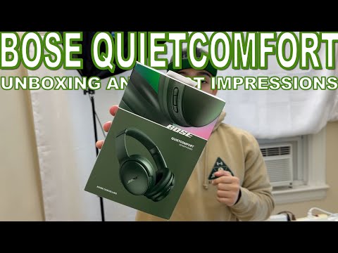 Bose QuietComfort Unboxing And First Impressions - Hopefully This Isn't A Downgrade