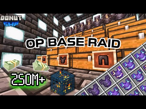 I Raided The Best Base on Donut SMP (RAID #1)