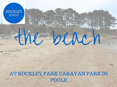 The Beach At Rockley Park Caravan Park Poole