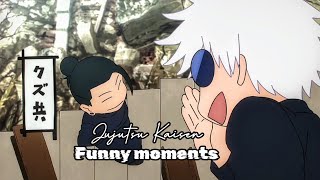 Gojo and Geto moments 😂 (dub)Must watch