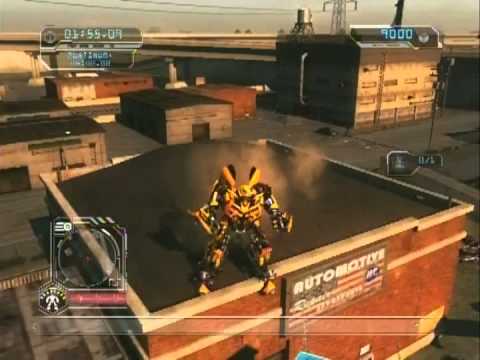 Transformers Revenge Of The Fallen walkthrough part 1-Autobot training