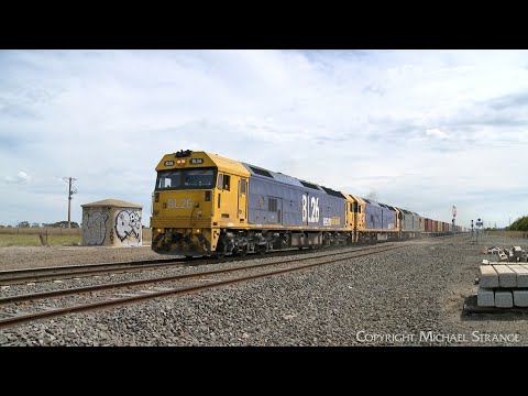 7902V Pacific National Mildura Container Train With BL26 BL31 G539 (20/10/2023)  - PoathTV Railways