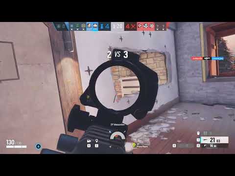 Tom Clancy's Rainbow Six  Siege | Overtime match point - Ace Clutch