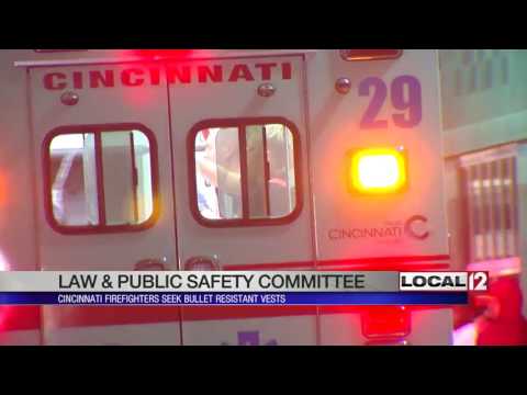 Cincinnati first responders calling for new bullet-resistant vests