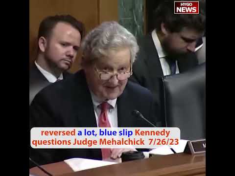 Kennedy: "Schumi Refused To Even Allow The Judiciary Committee To Consider You" — Mehalchick On Oath