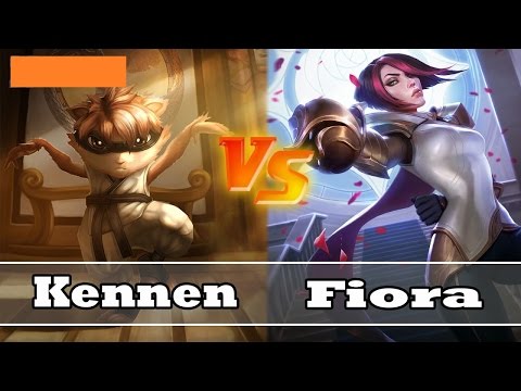 AFs MaRin KENNEN vs FIORA Top - Patch 6.24 KR Ranked
