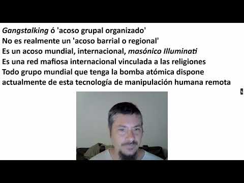 Facundo Nahuel Desuque, targeted individual de Santa Rosa, La Pampa, Argentina #gangstalking #V2K