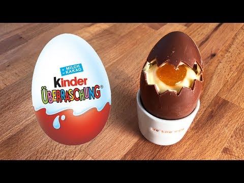 Kinder Überraschungsei Rezept I Ü-Ei Dessert