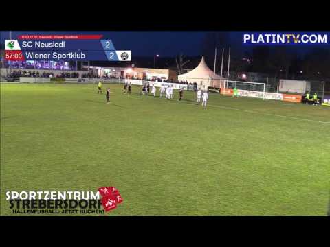 11.03.17 SC Neusiedl - Wiener Sportklub - Highlight  (2. Halbzeit / 57:09) am 11.03.2017 18:19