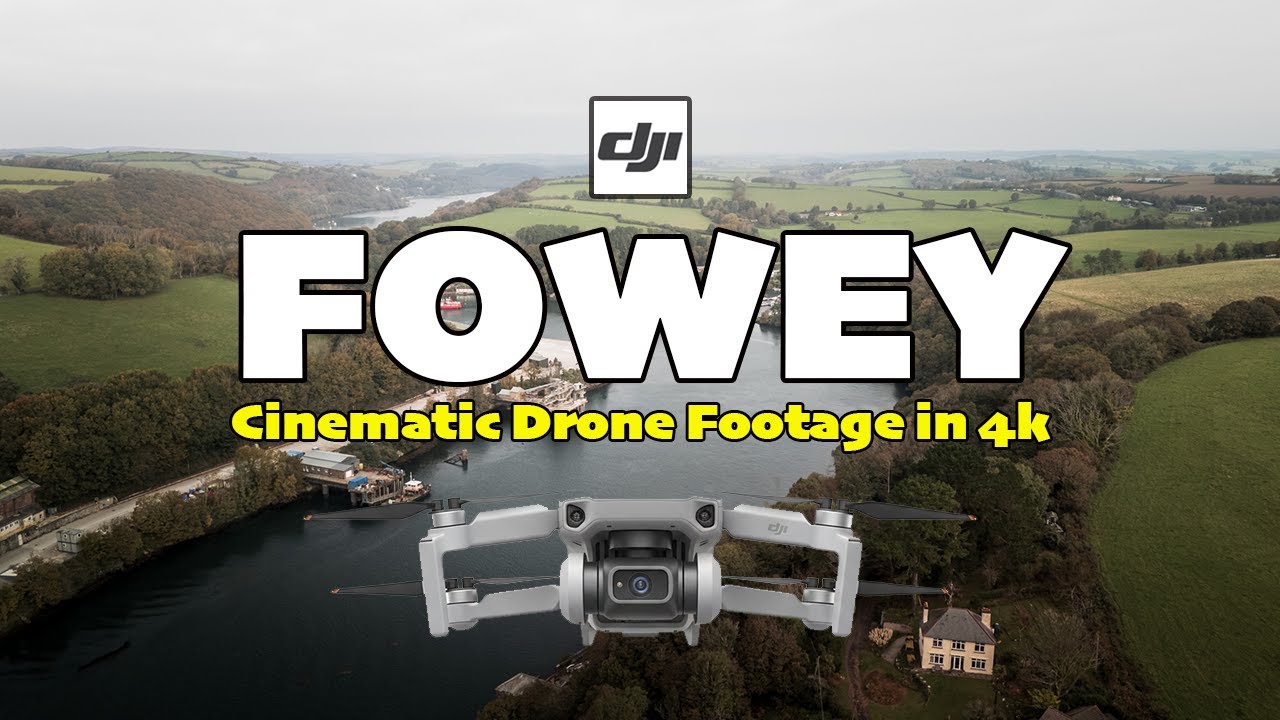 Fowey, Cornwall by Drone | Breathtaking Aerial Views of Cornwall’s Hidden Gem