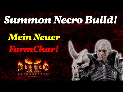 D2R Summon Necro Deutsch Build [Mein neuer Farmchar]