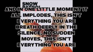 Snow Patrol - This Isn&#39;t Everything You Are (lyrics)