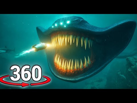 Dive into the Abyss: Encounter El Gran Maja in 360° VR Horror Deep Sea Video