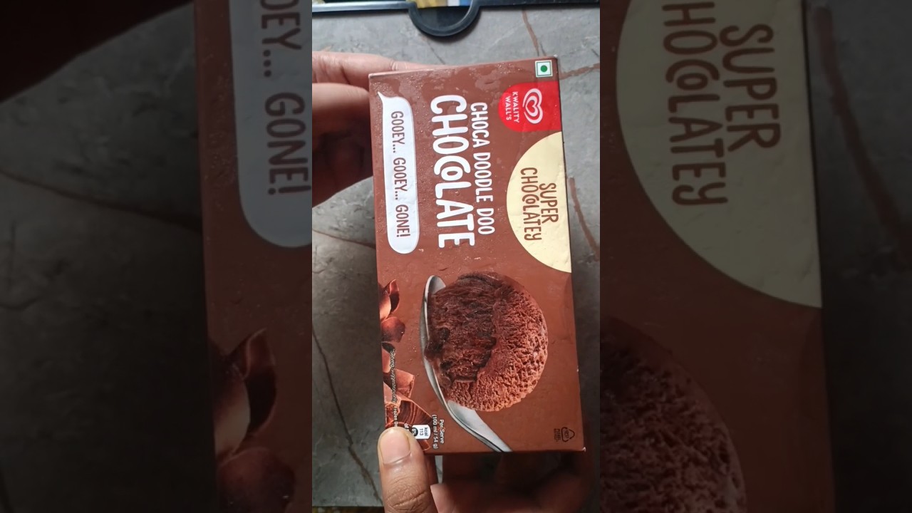 Kwality Wall's |Choco Doodle Doo Icecream 🍨🍨 #chocolate #icecream #trending #shorts #kwalitywalls