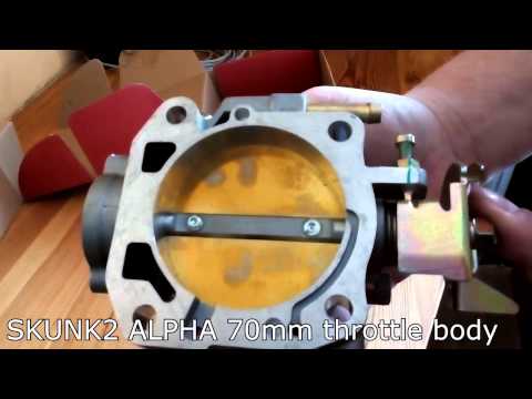 Skunk2 70mm alpha throttle body Honda B-series