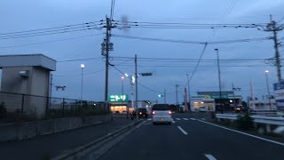 本日も終了。帰宅ドライブ配信だべさ