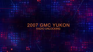 How to unlock radio Chevrolet/GMC radio tahoe/yukon. 2007-2012 and other models.