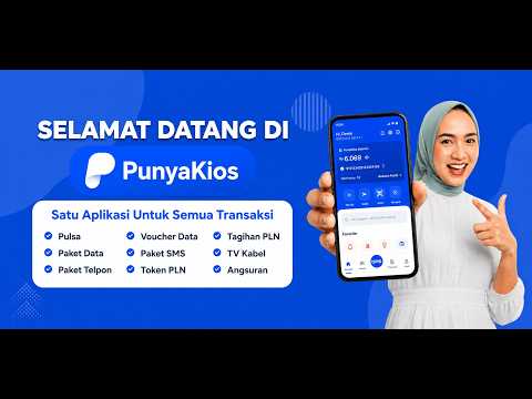 Punya Kios: Qris & Topup Murah