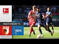 FC Augsburg - Hertha Berlin 0-2 | Highlights | Matchday 5 – Bundesliga 2022/23